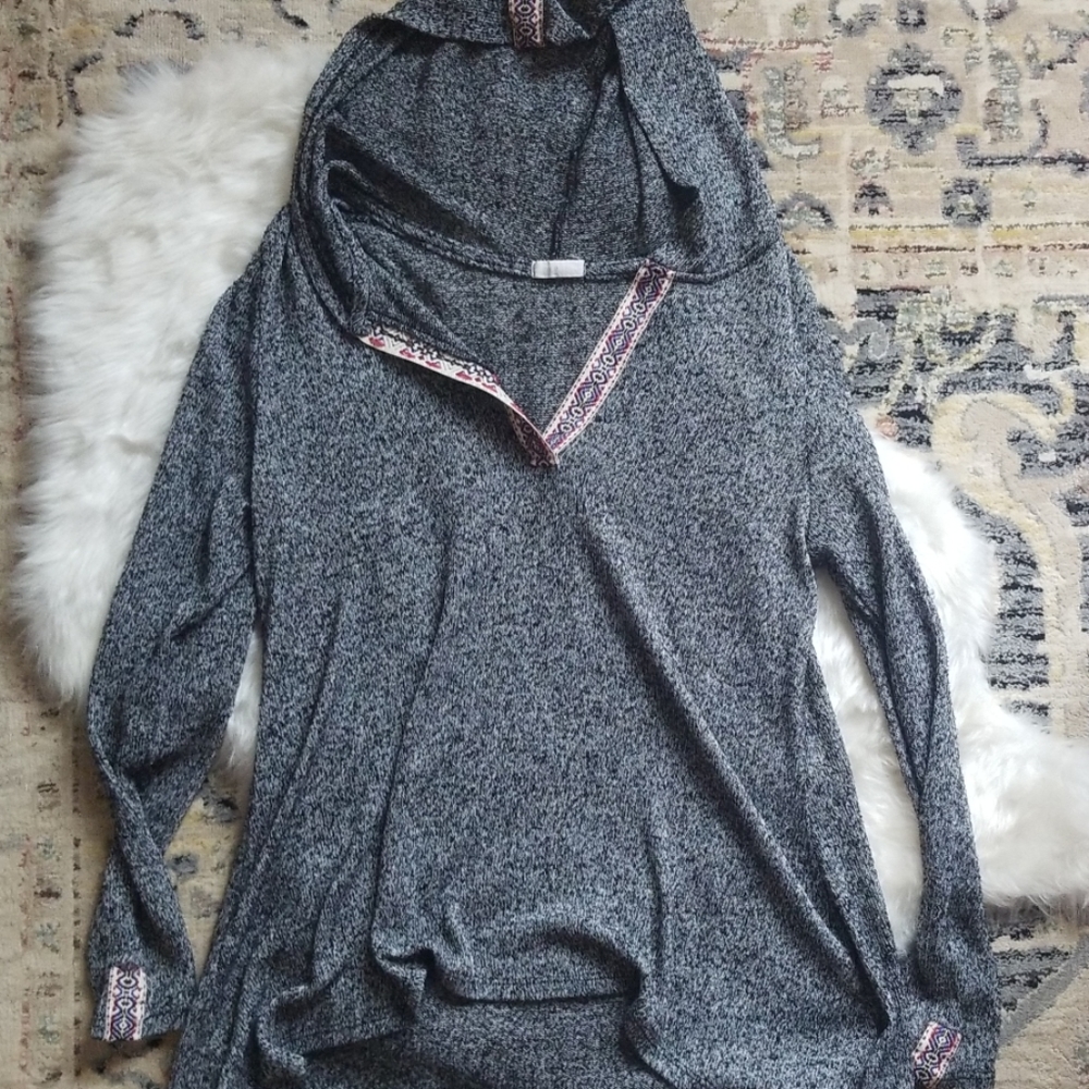 Hooded Bhemian Tunic